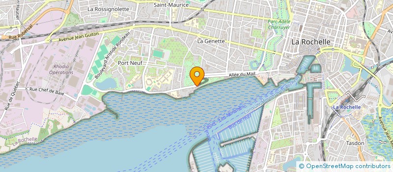 localisation de l'entreprise LUNIEL  LA ROCHELLE