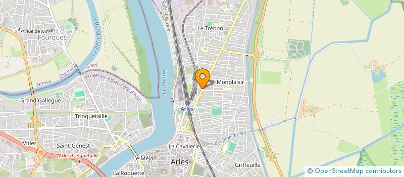 localisation de l'entreprise LUNIFI à ARLES