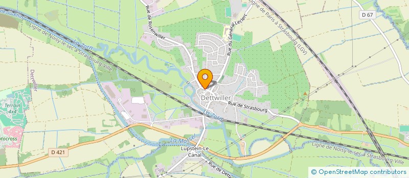 localisation de l'entreprise LUNIKO  DETTWILLER