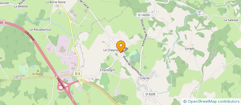 localisation de l'entreprise LUNIMAM'S  ESPARTIGNAC