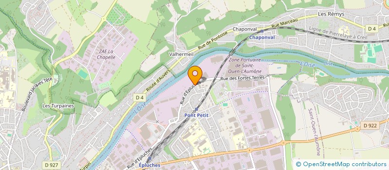 localisation de l'entreprise LUNIQ  SAINT-OUEN-L'AUMONE