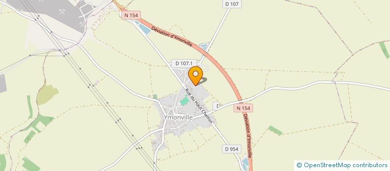 localisation de l'entreprise LUNISYS à YMONVILLE
