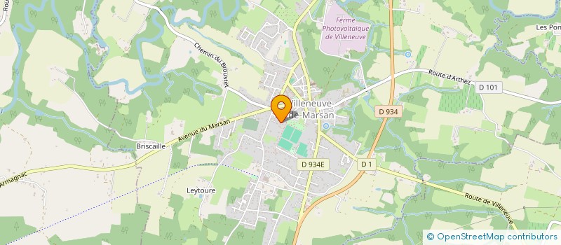 localisation de l'entreprise LUNOA à VILLENEUVE-DE-MARSAN