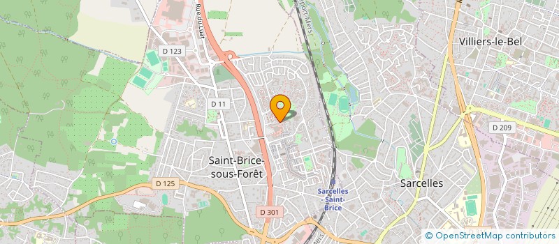 localisation de l'entreprise LUNOS à SAINT-BRICE-SOUS-FORET