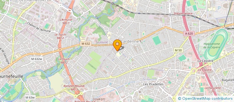 localisation de l'entreprise LUNSOLAR  TOULOUSE