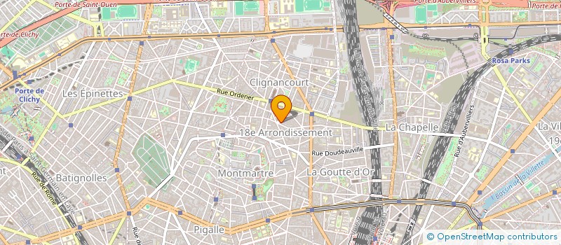localisation de l'entreprise LUOR LAND à PARIS