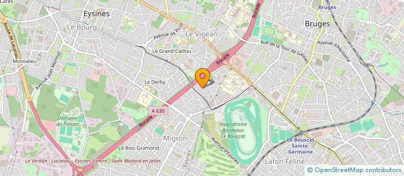 localisation de l'entreprise LUPA  EYSINES