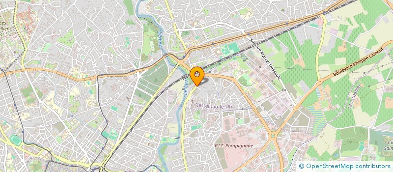 localisation de l'entreprise LUPA à CASTELNAU-LE-LEZ