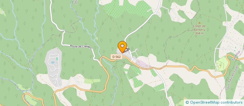 localisation de l'entreprise LUPA-LIMI  SEILLANS