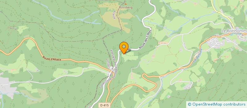 localisation de l'entreprise LUPABOIS  LE BONHOMME