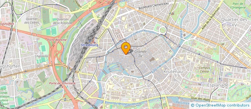 localisation de l'entreprise LUPANAR à STRASBOURG