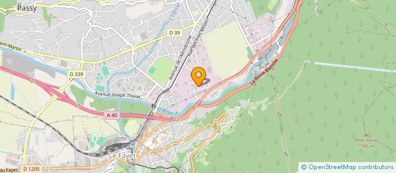 localisation de l'entreprise LUPE  PASSY