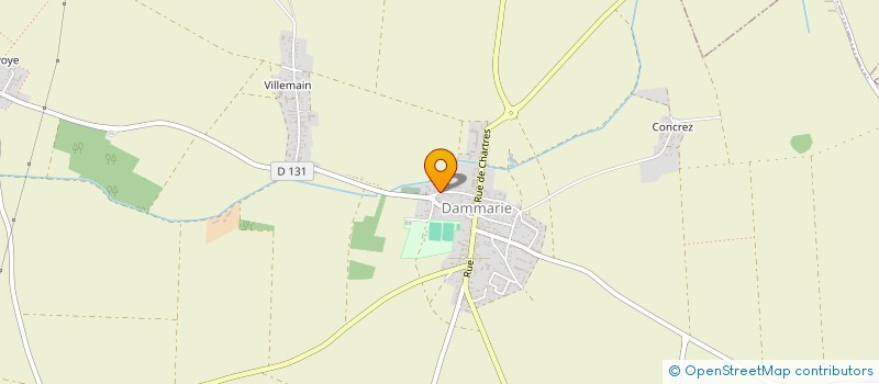 localisation de l'entreprise LUPEL à DAMMARIE