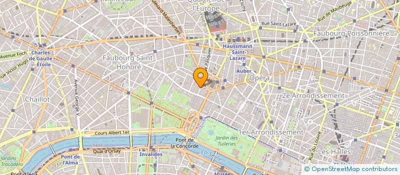 localisation de l'entreprise LUPERCUS à PARIS