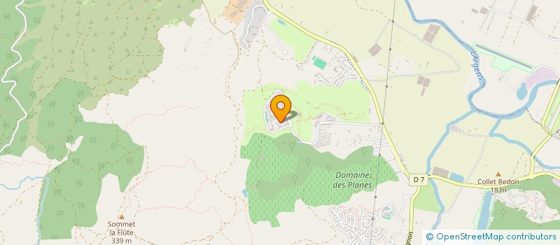 localisation de l'entreprise LUPI  ROQUEBRUNE-SUR-ARGENS