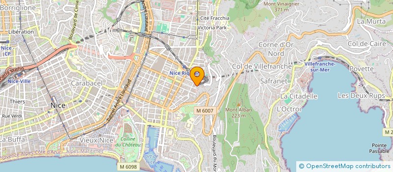localisation de l'entreprise LUPI à NICE