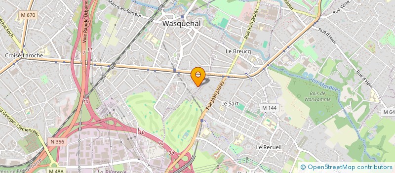 localisation de l'entreprise LUPI à WASQUEHAL
