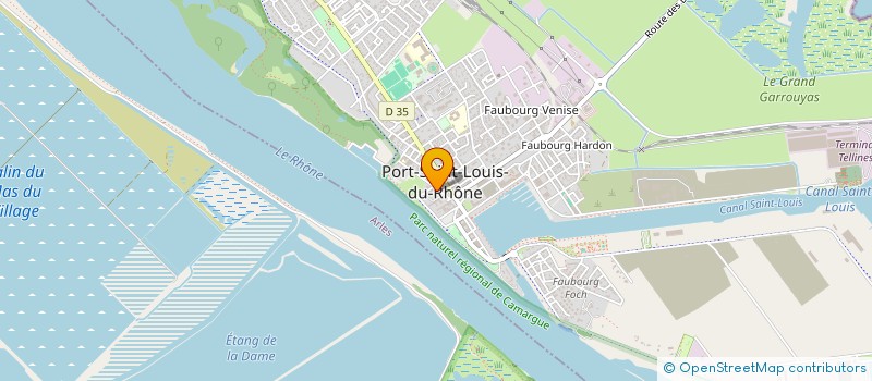 localisation de l'entreprise LUPI à PORT-SAINT-LOUIS-DU-RHONE