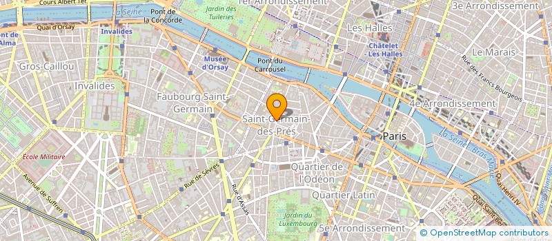 localisation de l'entreprise LUPICIA FRANCE  PARIS