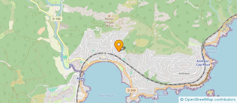 localisation de l'entreprise LUPIN DU HAMEAU  SAINT-RAPHAEL