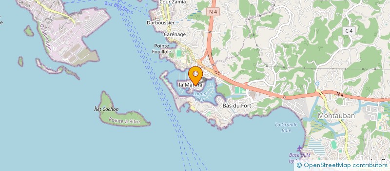 localisation de l'entreprise LUPIN MICRO SERVICES à LE GOSIER