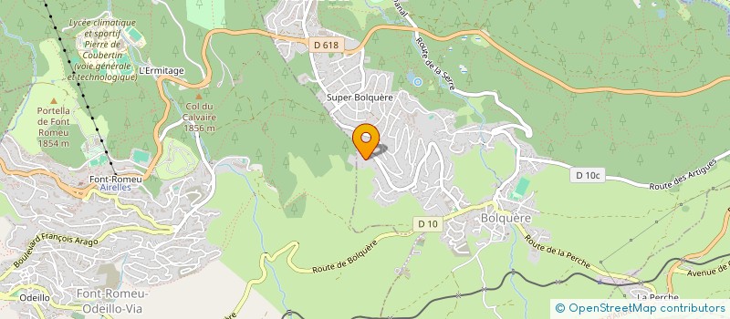 localisation de l'entreprise LUPINS SCI  BOLQUERE