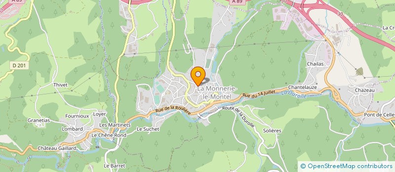 localisation de l'entreprise LUPO TAXI  SAINT-REMY-SUR-DUROLLE