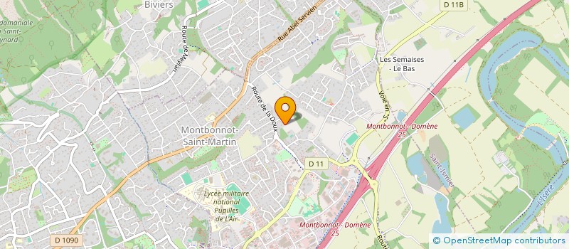 localisation de l'entreprise LUPOLA  MONTBONNOT-SAINT-MARTIN