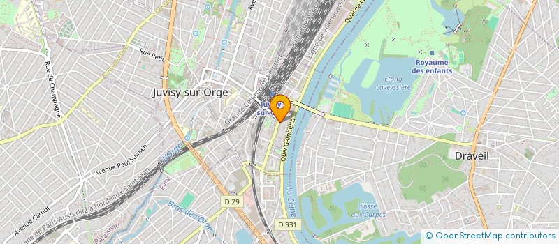 localisation de l'entreprise LUPU RENOV à JUVISY-SUR-ORGE