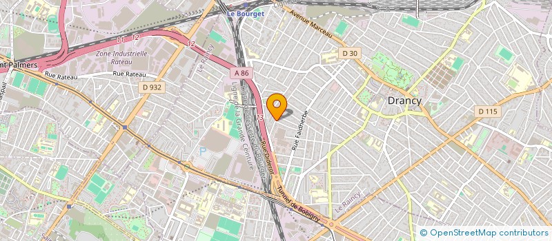 localisation de l'entreprise LUPUS à DRANCY