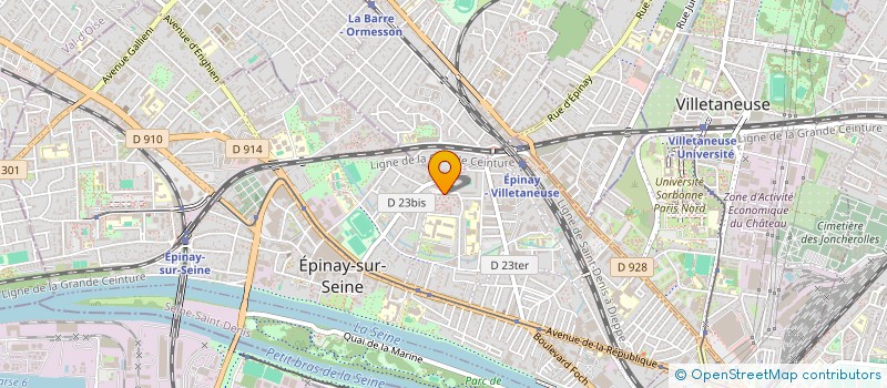 localisation de l'entreprise LUQUEBA-COMERCIO KIETO à EPINAY-SUR-SEINE