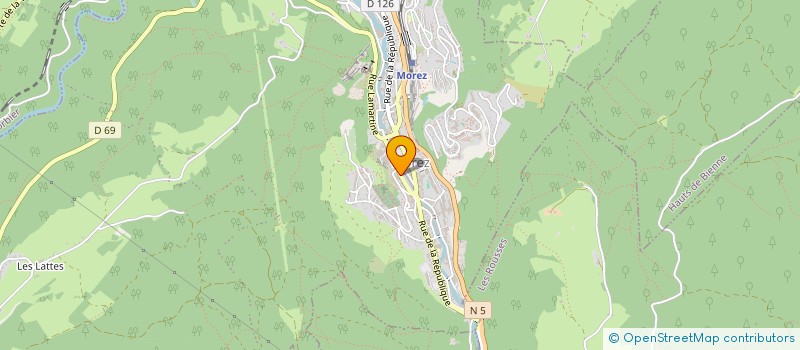 localisation de l'entreprise LUQUOT INDUSTRIE à HAUTS DE BIENNE