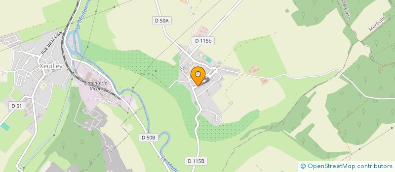 localisation de l'entreprise LURA  FROLOIS