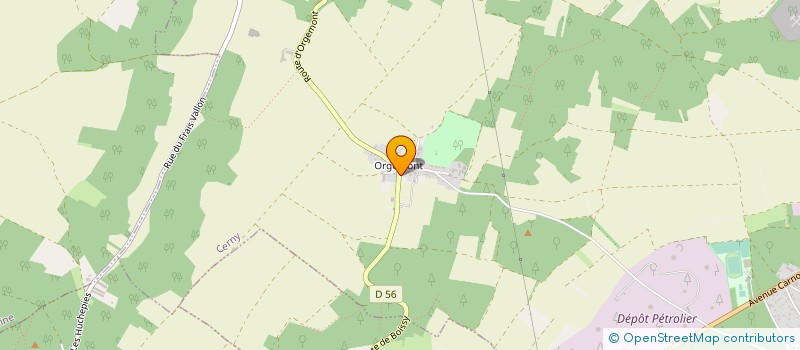 localisation de l'entreprise LURELO à CERNY