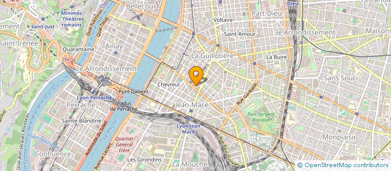 localisation de l'entreprise LUREM à LYON