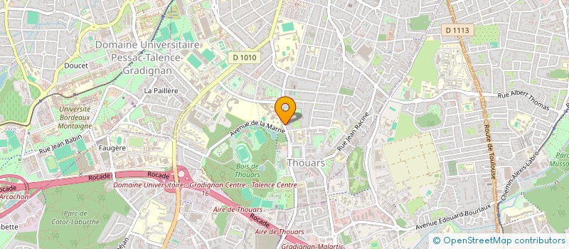 localisation de l'entreprise LURIA à TALENCE