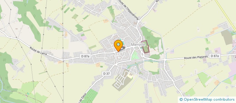 localisation de l'entreprise LURIC  MERVILLE