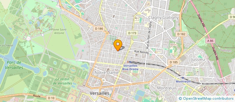 localisation de l'entreprise LURIOT AWENENGO-DALBERTO INDIVISION à VERSAILLES