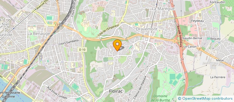 localisation de l'entreprise LURKA  BOULIAC