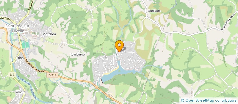 localisation de l'entreprise LURKIDE à SAINT-PEE-SUR-NIVELLE