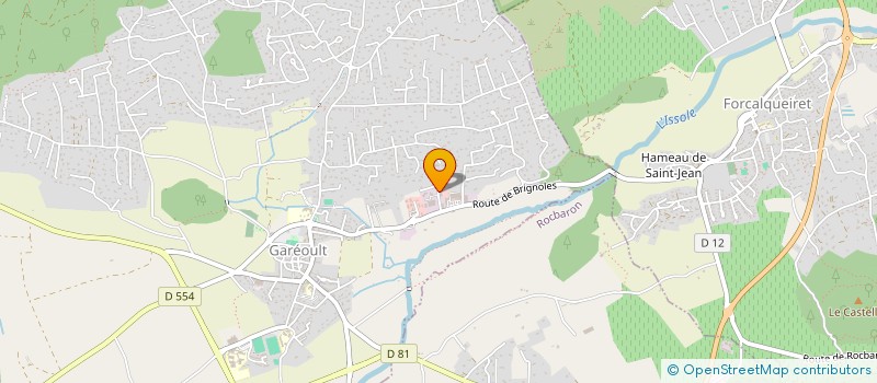 localisation de l'entreprise LURO  GAREOULT