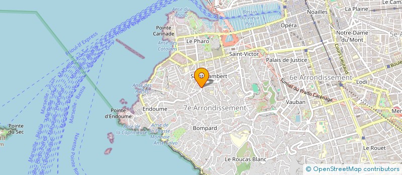 localisation de l'entreprise LUROCLAIR à MARSEILLE