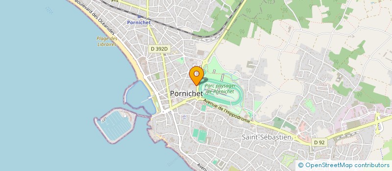 localisation de l'entreprise LUROKA à PORNICHET