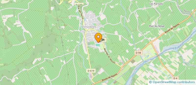 localisation de l'entreprise LUROMA  VINSOBRES