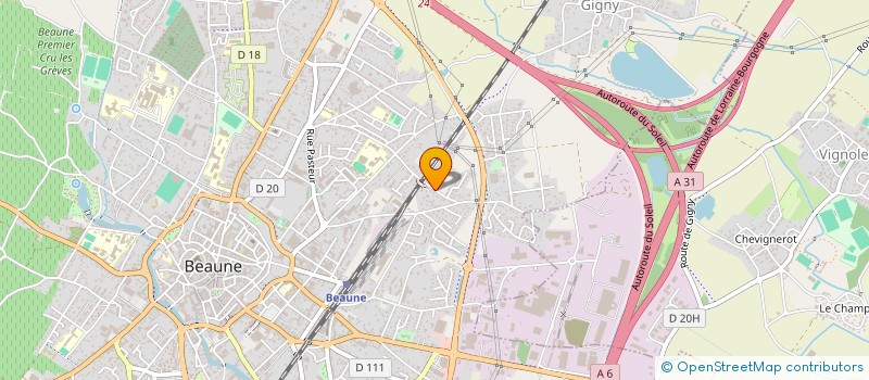 localisation de l'entreprise LURQUIN AND CO à BEAUNE