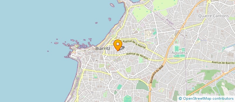 localisation de l'entreprise LURRA à BIARRITZ