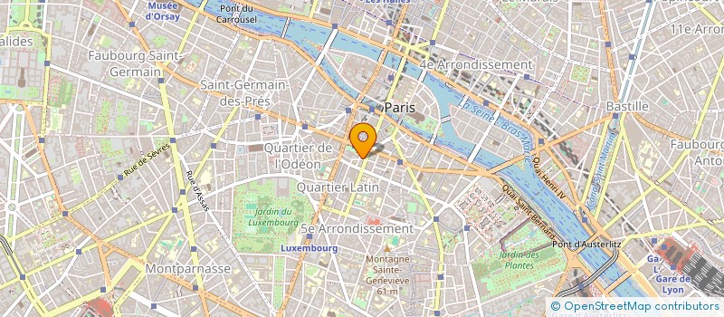 localisation de l'entreprise LUSA S A R L à PARIS