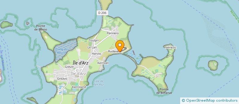 localisation de l'entreprise LUSAEVE  ILE-D'ARZ