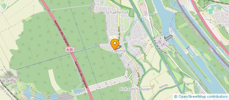 localisation de l'entreprise LUSBUAVA WAGGES  KEMBS