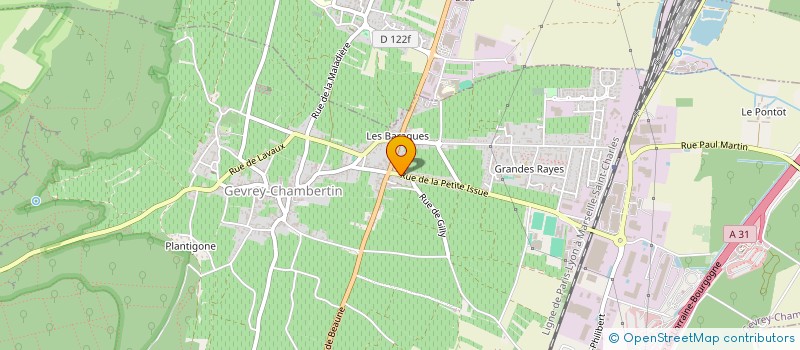 localisation de l'entreprise LUSCINIA  GEVREY-CHAMBERTIN